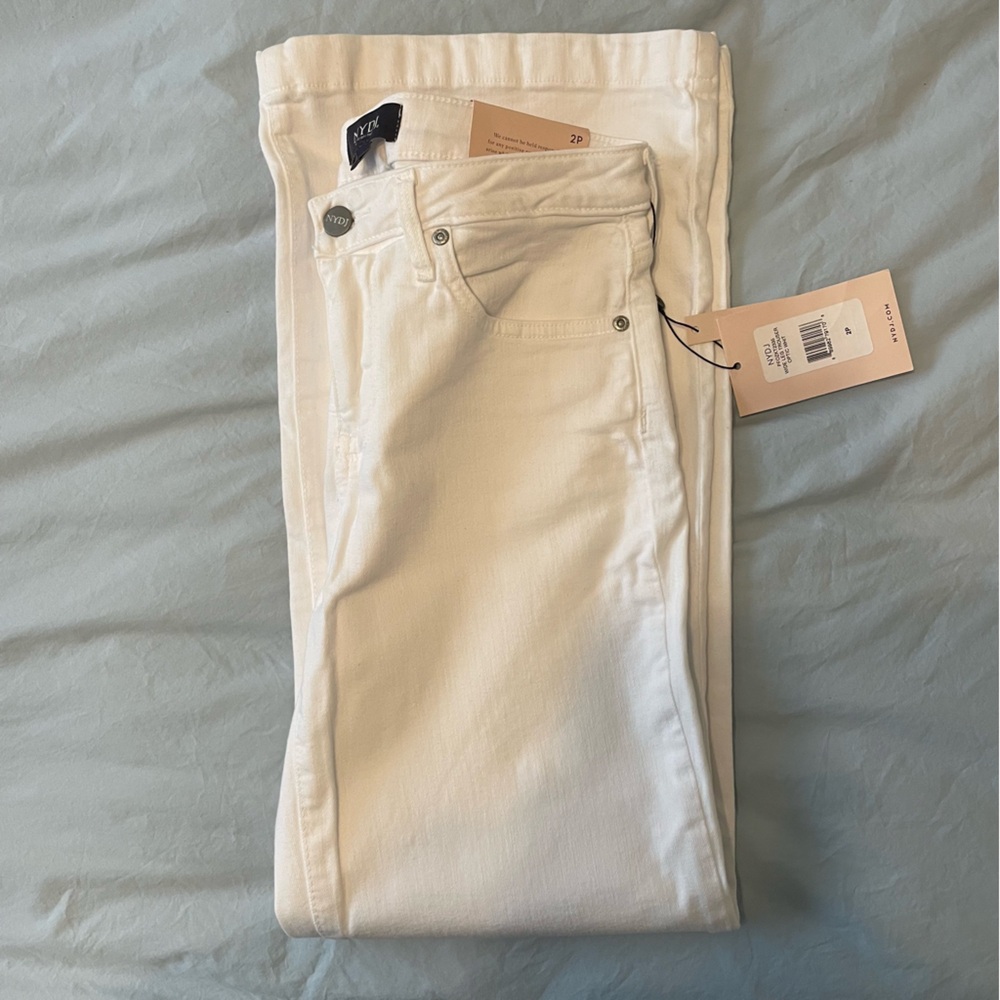 NYDJ Women's Flare & Wide Leg Jeans in Cream